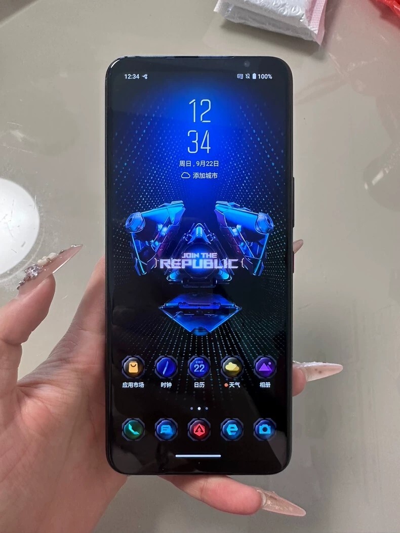 Asus ROG Phone 5s Snapdragon 888+ 5G 64MP Super powerful gaming phone Grade A+ Storage 512GB 18GB RAM Colors Random color or note color - Image 2