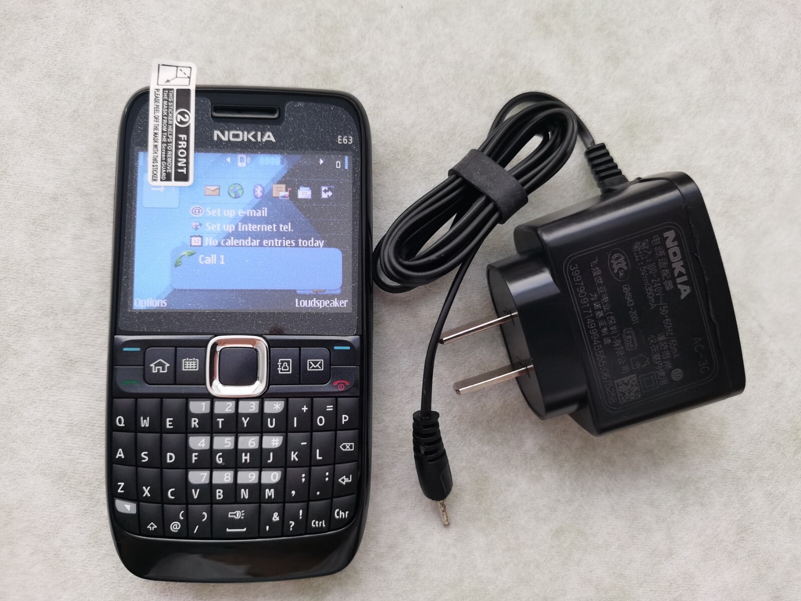Nokia E Series E63 , very very new ,no any scratch , work very well