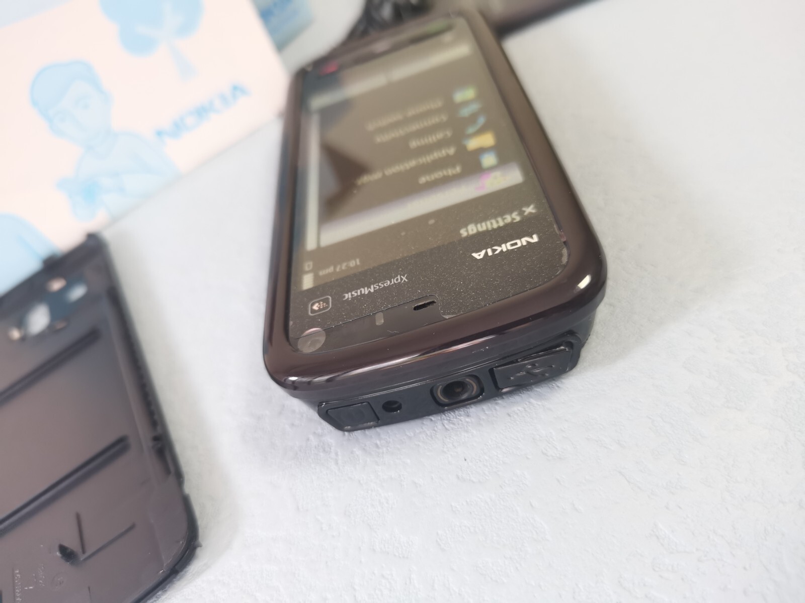 Nokia XpressMusic 5800 - Black 3G networks touch screen Smartphone - Image 4