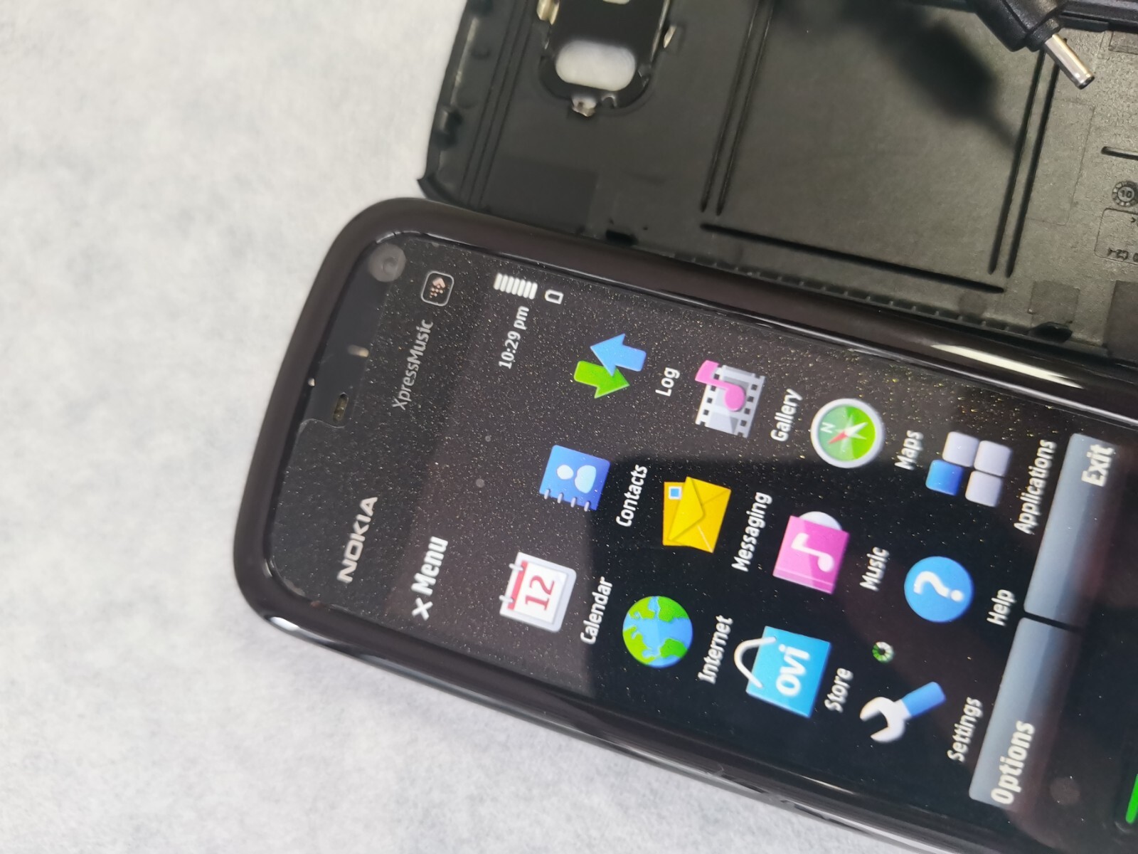 Nokia XpressMusic 5800 - Black 3G networks touch screen Smartphone - Image 7