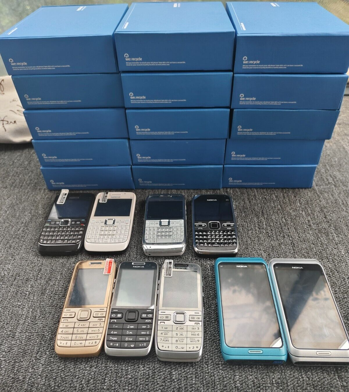 Nokia E63 E7 E52 E5 E71 E72 E51 Button phone or flip phone,smartphone lot Model Number E63 - Image 3