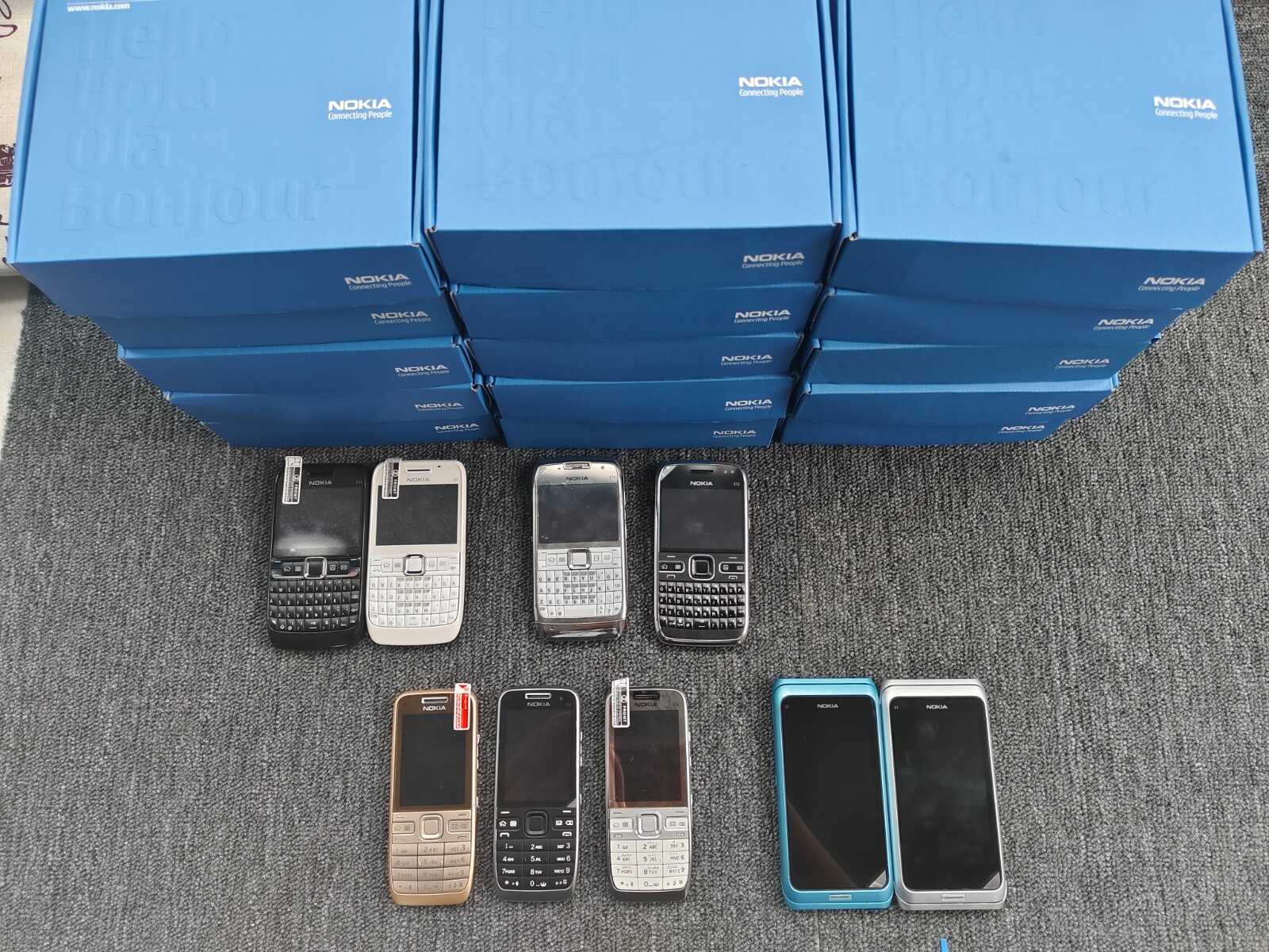 Nokia E63 E7 E52 E5 E71 E72 E51 Button phone or flip phone,smartphone lot Model Number E63 - Image 2