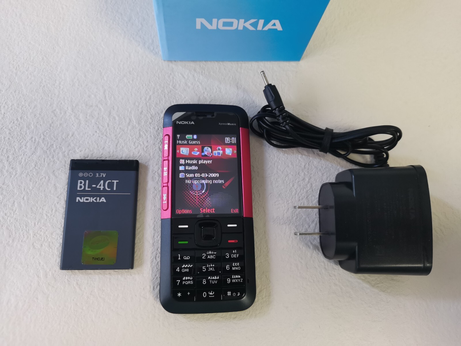 Nokia 5310 Xpress Music - RED Unlocked Nokia Cellular Phone - Image 2
