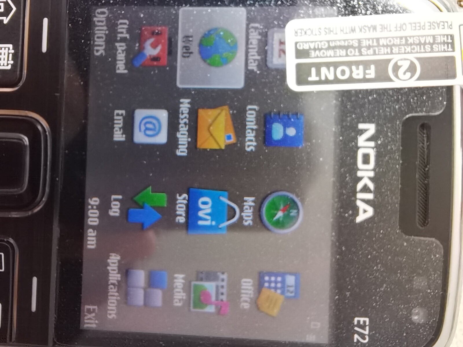 Nokia E Series E72 - Black (Unlocked) Smartphone - Image 2