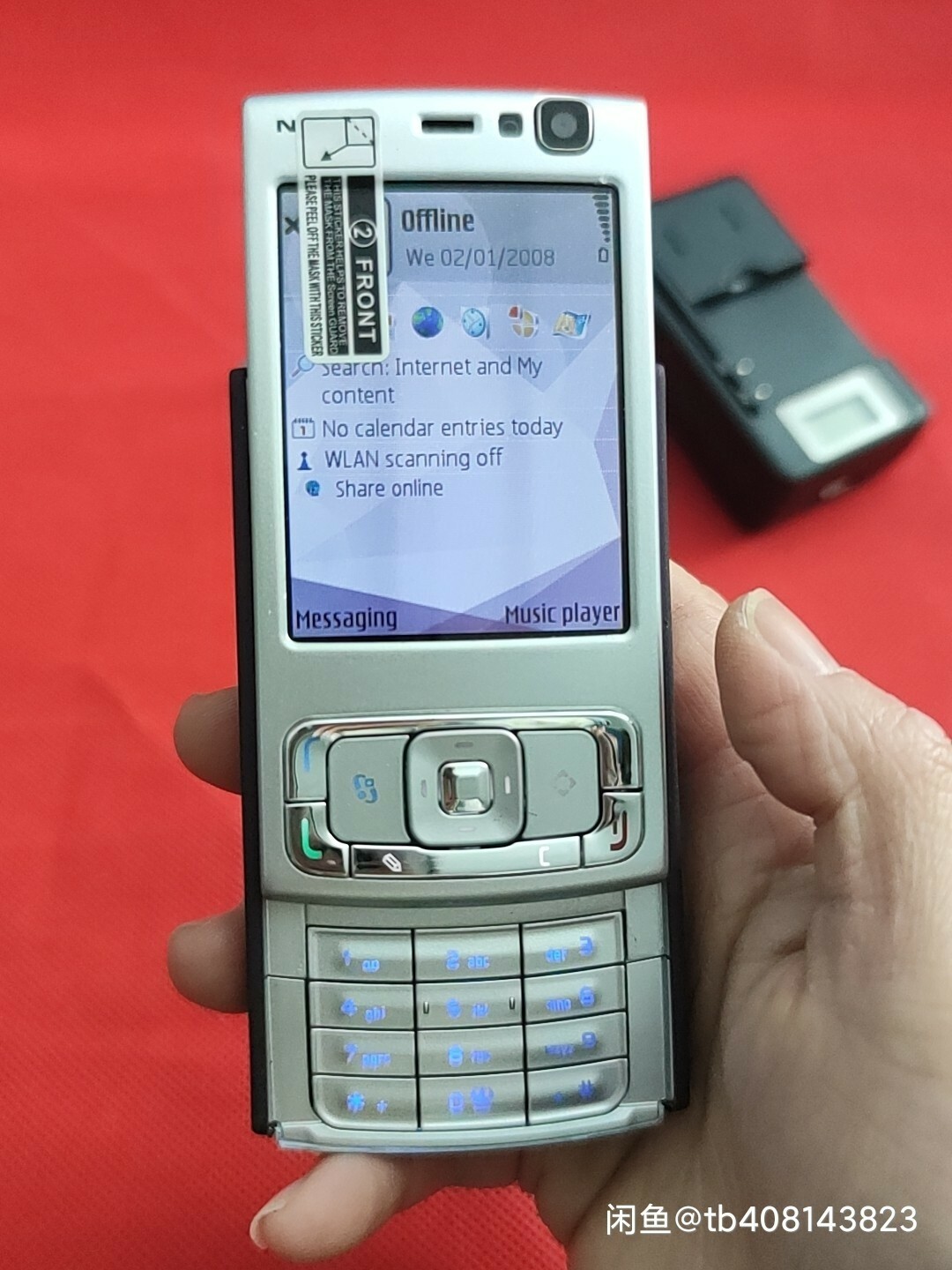 Nokia N Series N95 - Silver (Unlocked) 3G GSM WCDMA Wifi 5MP Smartphone - Image 3