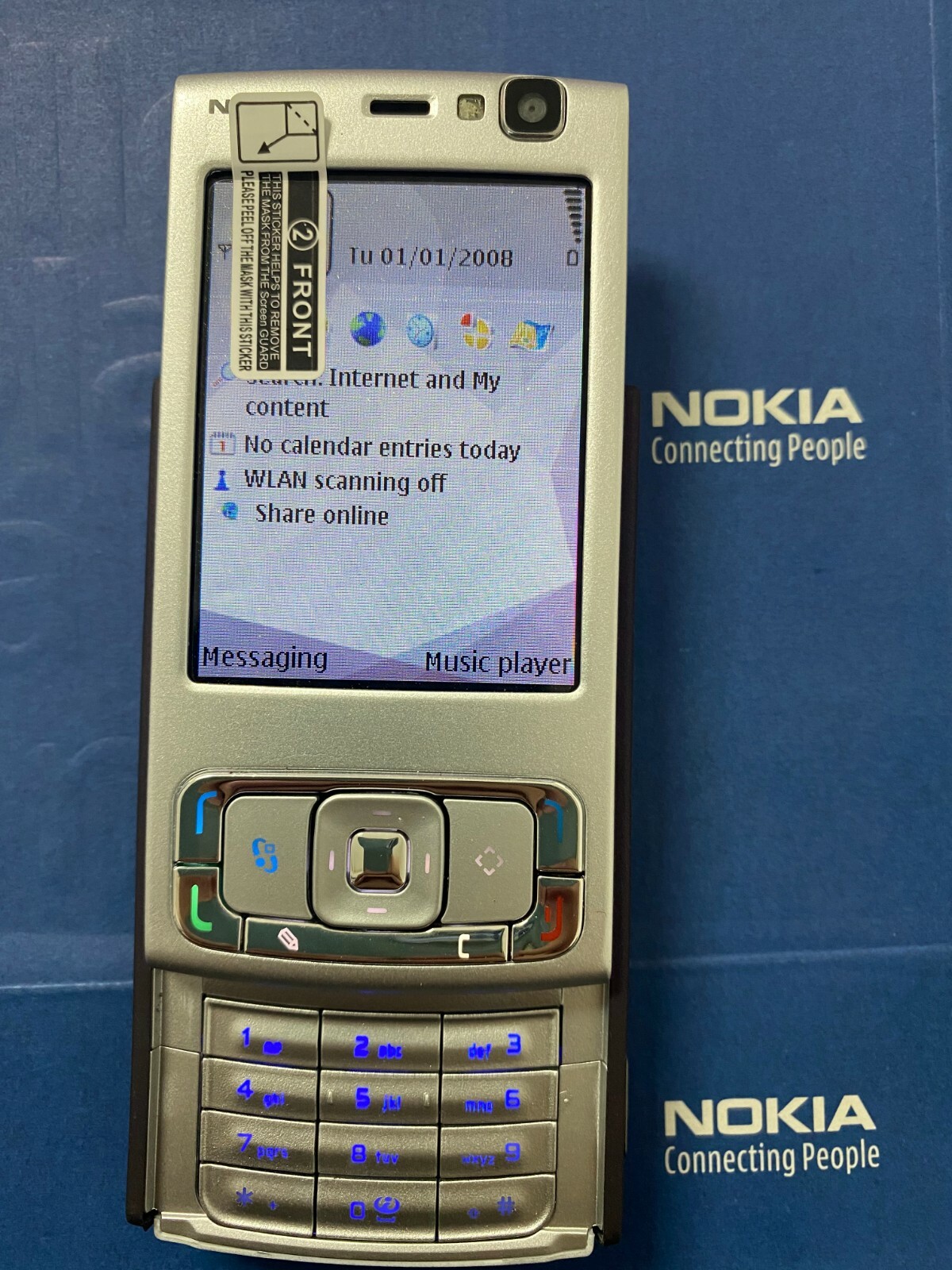 Nokia N Series N95 - Silver (Unlocked) 3G GSM WCDMA Wifi 5MP Smartphone - Image 9