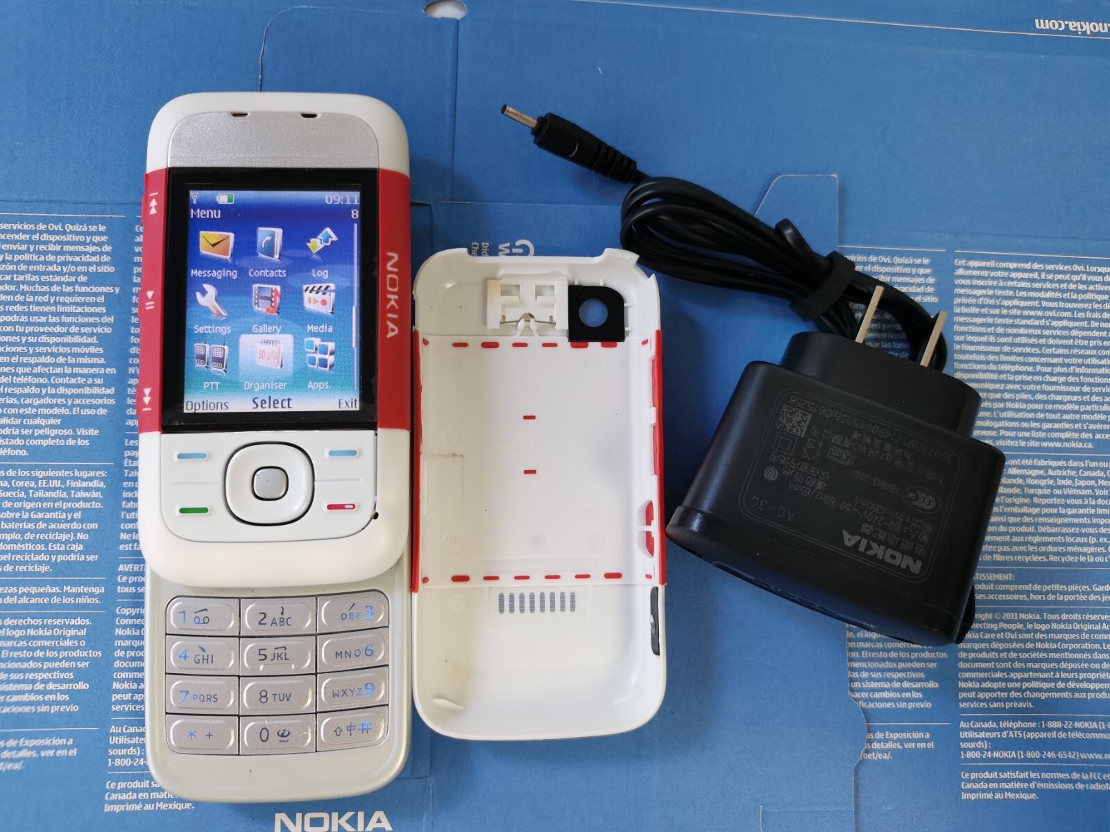 Original Nokia 5300 RED Unlocked GSM 900/1800/1900 Classic game Mobile Phone - Image 2