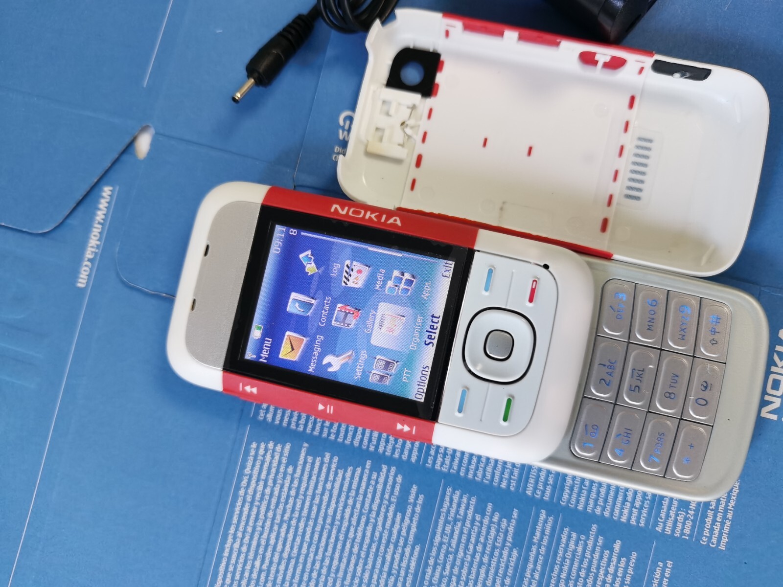 Original Nokia 5300 RED Unlocked GSM 900/1800/1900 Classic game Mobile Phone - Image 3
