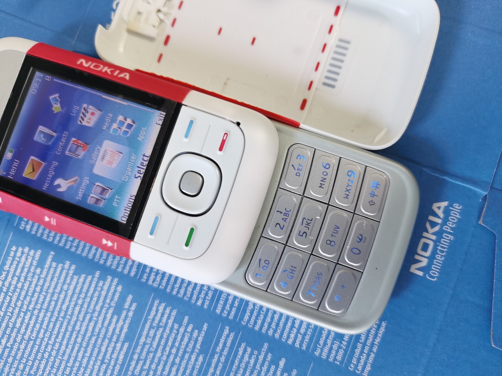Original Nokia 5300 RED Unlocked GSM 900/1800/1900 Classic game Mobile Phone - Image 4