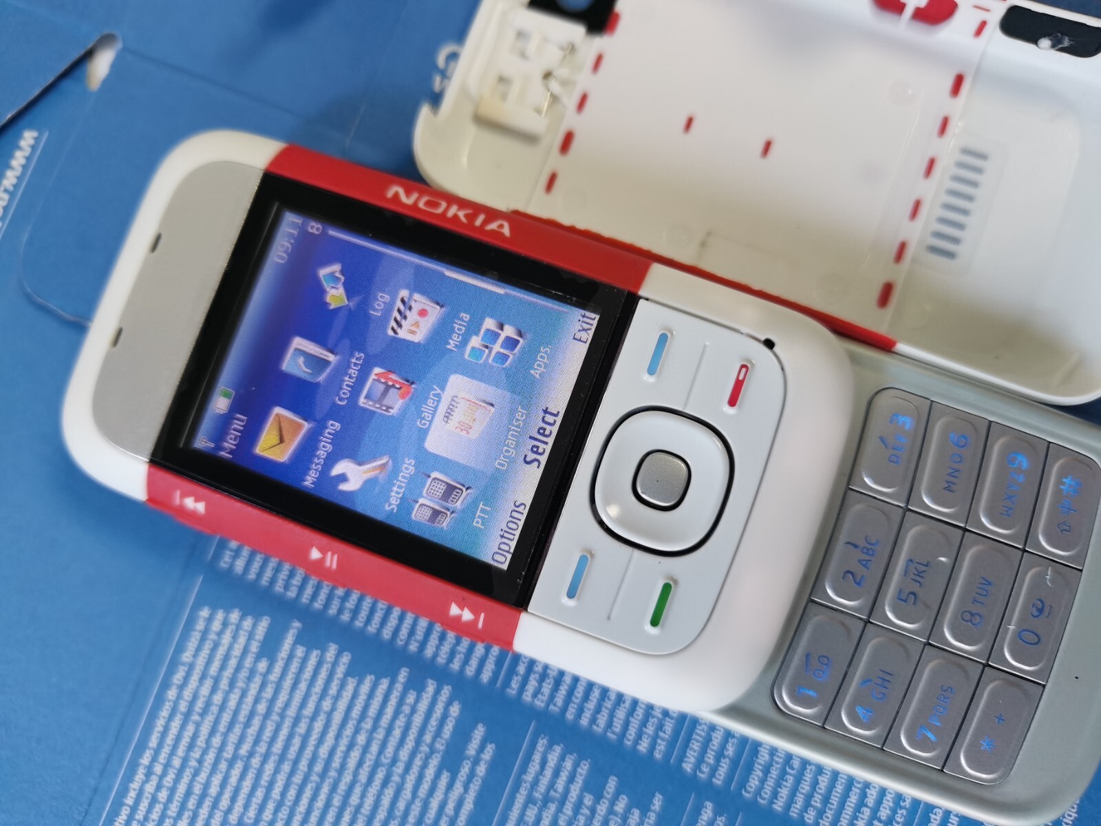 Original Nokia 5300 RED Unlocked GSM 900/1800/1900 Classic game Mobile Phone - Image 5