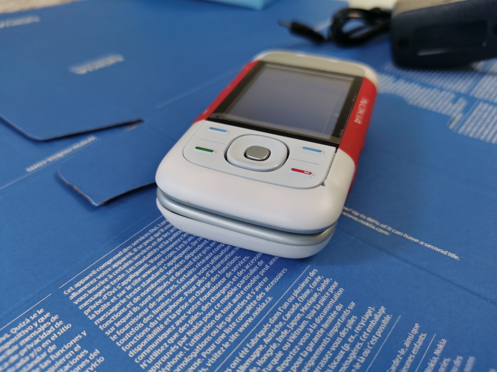 Original Nokia 5300 RED Unlocked GSM 900/1800/1900 Classic game Mobile Phone - Image 9