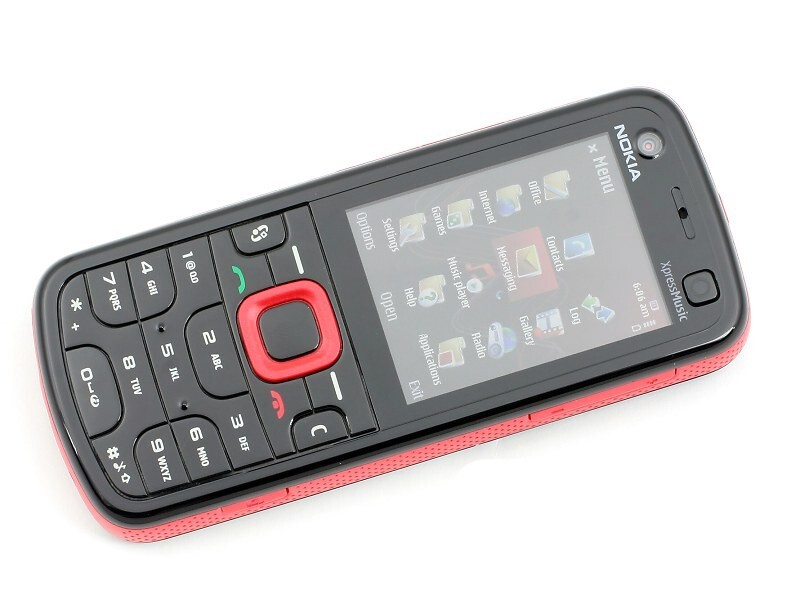 Original Nokia XpressMusic 5320 - Red blue (Unlocked) Smartphone - Image 3