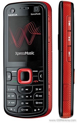 Original Nokia XpressMusic 5320 - Red blue (Unlocked) Smartphone - Image 4