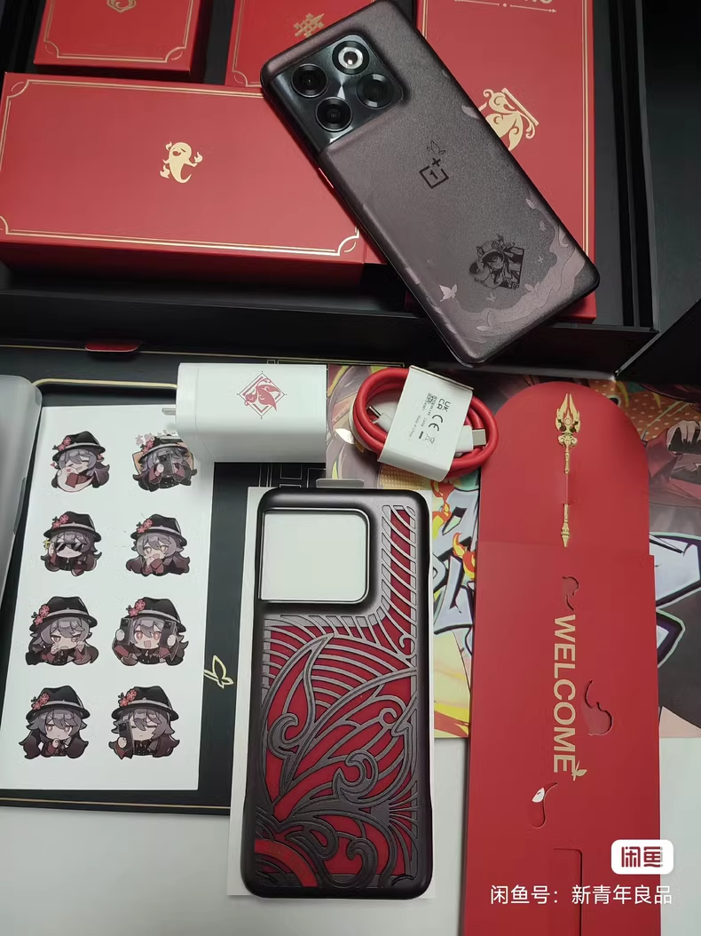 OnePlus ACE pro Genshin Impact Limited Edition 16+512G Google unlocked Pacjkage Mobile phone and charger